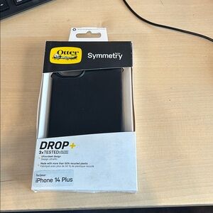 OtterBox Symmetry Series Case for iPhone 14 Plus - Transparent Yellow